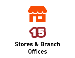 15 stores _ branch offices